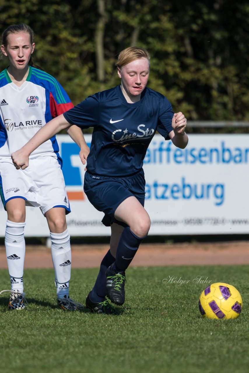 Bild 306 - B-Juniorinnen Krummesser SV - SV Henstedt Ulzburg : Ergebnis: 0:3